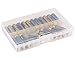 Whizzotech AAA Battery Storage Case Battery Holder Organizer Box Holds for Lot of 48 AAA Batteries BL06