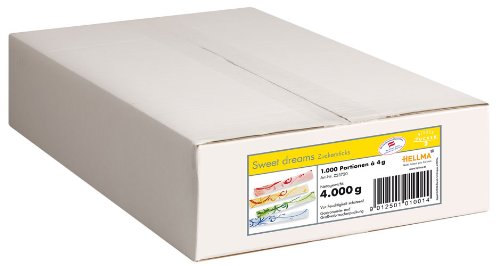Hellma "sweet dreams", 1.000 Zuckersticks à 4 g - 1000Portionen