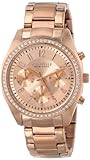 Caravelle New York Women's 44L117  Swarovski Crystal Rose Gold Tone Watch