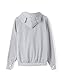 Nituyy VincentDeep Unisex Cat Ear Big Kangaroo Pouch Hoodie Long Sleeve Pet Cat Dog Holder Carrier Sweatshirt (Grey, XXXL)