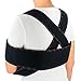 ORTONYX Arm Sling Shoulder Immobilizer Brace - Adjustable Rotator Cuff and Elbow Support for Men and Women - Fits Left and Right Hand - Extra Immobilizer Band Provides Extra Protection/S-M