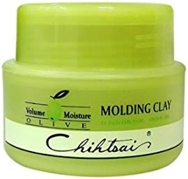 SHAAN HONQ Chihtsai Olive Molding Clay Hair Wax 80ml / 2.7oz - 5PCS Bundle