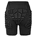 TOMSHOO Padded Shorts 3D EVA Padded Pants Hip Butt Pad Protective Gear Guard Pad Breathable Sportswear for Skiing Snowboarding Skating - Upgraded