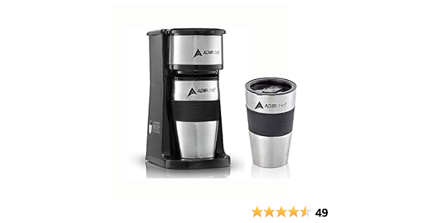 Travel Mugs with Personal Coffee Maker 