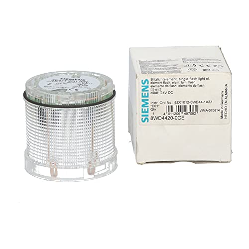 Siemens - Columna señalización elemento flash 24vdc transparente