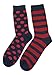 Modern Motif Men’s Power Socks, 2 Pairs Per Sock Gift Box, Funky Men’s Crew Socks, Colorful Patterned Socks for Men, Ideal Coworker, Dad, Boss, and College Graduation Gift, Presidential Collection