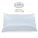 Fishers Finery 19mm 100% Pure Mulberry Silk Pillowcase, Good Housekeeping Quality Tested (Blue, Q)
