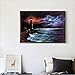 DIY 5D Diamond Painting by Number Kits, Full Drill Nighthouse Embroidery Painting Wall Sticker for Wall Decor 11.8 x 15.8 inch