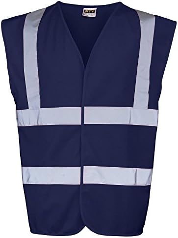 RTY Enhanced Visibility Safety Vest - 7 Colours / Sml - 2XL - True Navy - M