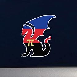 Dark Spark Decals LGBT Pride Polyamorous Flag