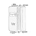 Mini Instant Water Heater Electric Under Sink - 3kW at 110v 120v Tankless Hot Water Heater for Hand/Face/Dishes Washing Kitchen Bathroom(Designed for Low Water Flow Use Only)(Black)