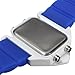 Plane Style Digital Display LED Silicone Wrist Watch (Blue)