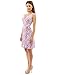 PattyBoutik Women's V Neck Sleeveless Print Dress