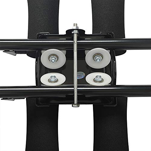 Carambola Ab Cruncher Abdominal Trainer Glider Machine, Body Fitness Gym Exercise Equipment with LED Monitorv