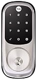 Yale Assure Lock  with Zigbee - Smart Touchscreen Keypad Deadbolt - Works with Xfinity Home, Amazon Echo Show, Amazon Echo Plus and More - Satin Nickel