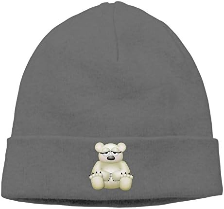 Ingrid Rosalin SHY Polar Bear Womens Winter Warm Knitting Hats Wool Baggy Slouchy Beanie Hat Skull Cap DeepHeather