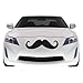 Mustache Car Decal SET OF 2, Vinyl Sticker 22