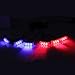 18 X LED Emergency Vehicle Strobe Lights for Front Grille Deck Warning Light (18 LED, Red and Blue)