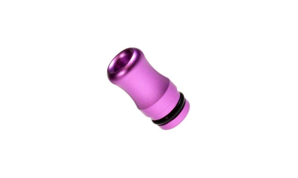 Armerah Stubby 510 Drip Tip eCig Mouthpiece Short/Narrow Aluminium/Solid Single Purple
