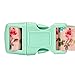 Blueberry Pet 11 Patterns Spring Scent Inspired Rose and Butterfly Print Pastel Pink Adjustable Dog Collar, Small, Neck 12