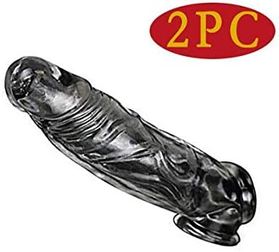 Reusable Sleeve Extender Clear Silicone Extension Toy Cock Enlarger Sleeve Toys for Men