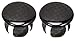 Domain Cycling Carbon Fiber Handlebar End Plugs (Pair) Perfect Bike Accessory for Most Bikes (Road, Mountain Bike, BMX, Fixie)