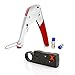 CoZroom Electricity Set with Coaxial Cable Stripper for RG6, RG59/62 and RG58, Coaxial Compression Crimp Tool and Universal RG-6 Coaxial Locking Compression Connector