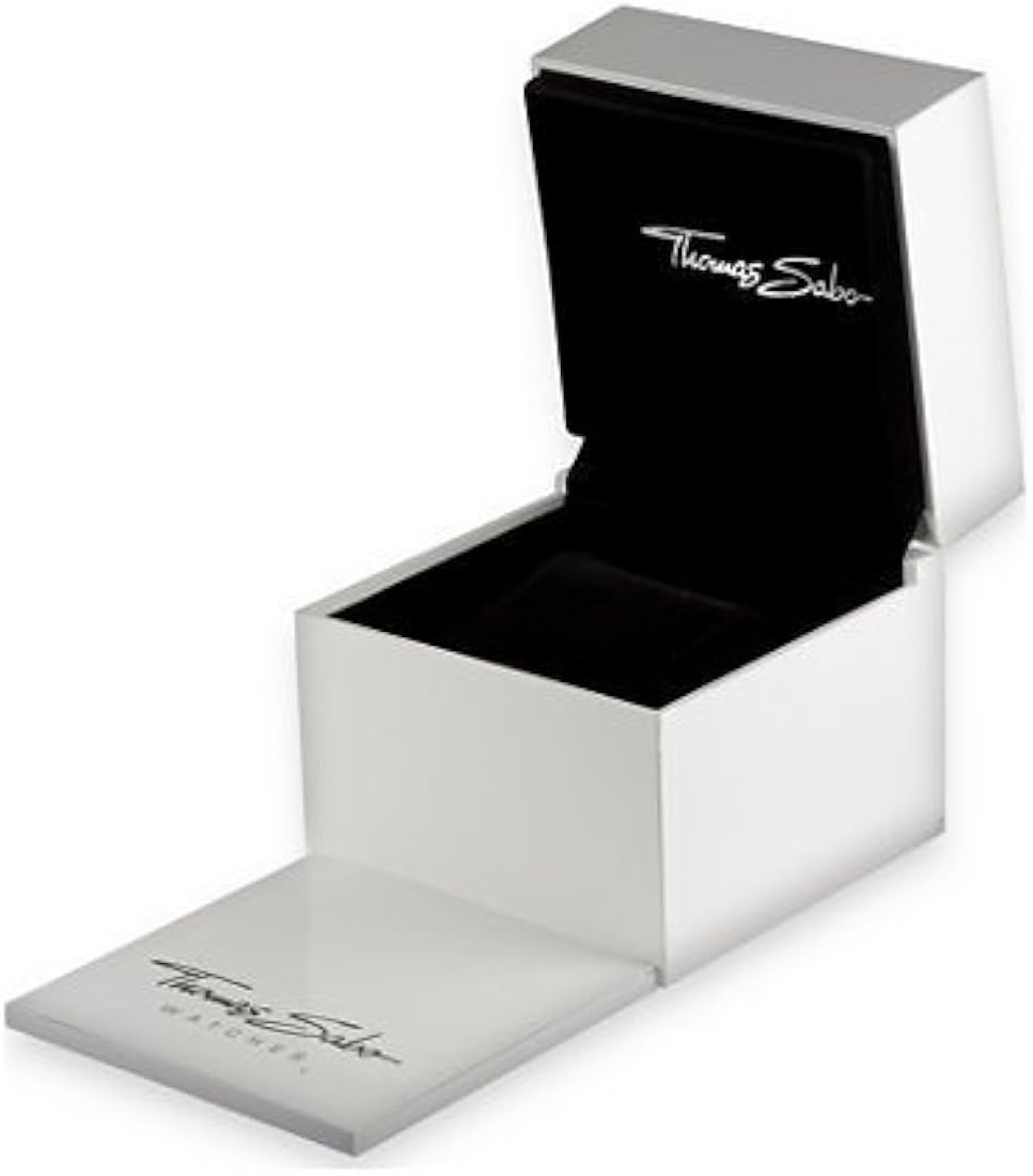 Thomas Sabo Men?s Watch Rebel Icon Men’s Watch Rebel ICON Leather, Stainless Steel Black, Black/Silver, 4.3 cm - Image 4