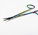 Multi Color Rainbow Supercut Iris Micro Scissors 4.5