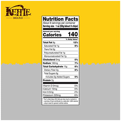 Kettle Brand Krinkle Cut Salt and Fresh Ground Pepper Kettle Potato