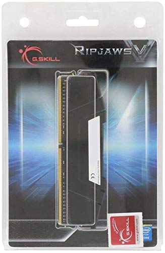 G.SKILL 32GB Ripjaws V Series DDR4 PC4-21300 2666 MHz 288-Pin Desktop Memory Model F4-2666C18S-32GVK