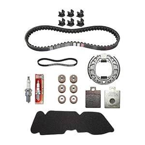 Piaggio onderhoudsset voor Scoot Original 50 Zip 2t 2000+, Vespa 50 LX 2t 2005+ (met regelrails) – 1r000400