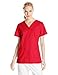 Cherokee Women's WW Flex V-Neck Scrub Top, Red, Small