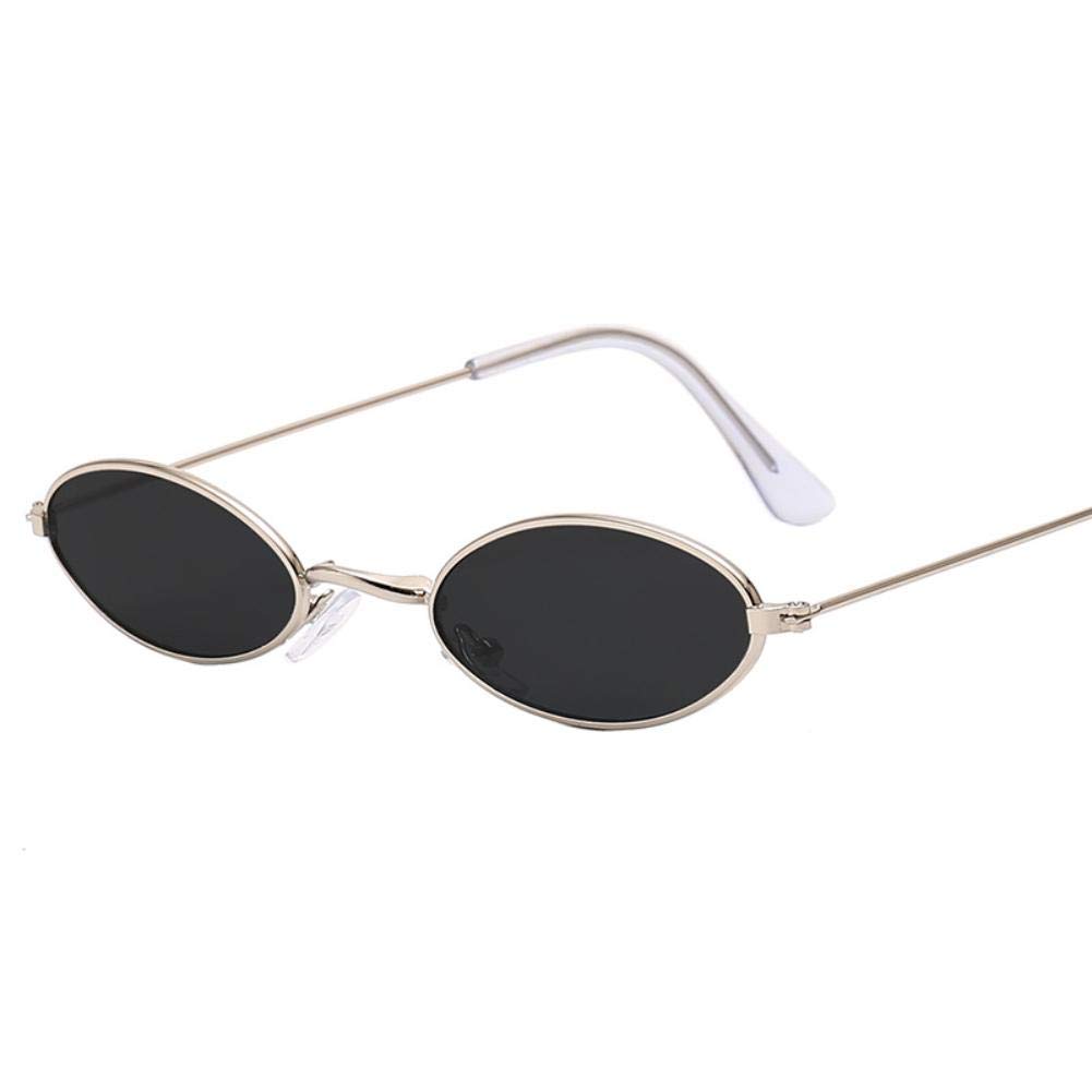 small oval shaped sunglasses