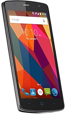 ZTE Blade L5 Plus Smartphone (12,7 cm (5 Zoll) Display, 8 Megapixel Kamera, 8 GB Speicher) Grau