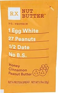 Image of Rx Bar, Honey Cinnamon Peanut Butter, 1.13 Ounce