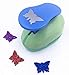 TECH-P® Creative Life 2- Inch(40mm-50mm) Multi-Pattern Hand Press Album Cards Paper Craft Punch,Card Scrapbooking Engraving Kid Cut DIY Handmade Hole Puncher,Paper Craft Punch. (Butterfly)
