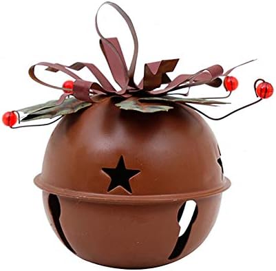 amazon com rustic metal jingle bell decoration cut out star decorative sleigh bells christmas tree ornament xmas holiday decor red s kitchen dining rustic metal jingle bell decoration cut out star decorative sleigh bells christmas tree ornament xmas holiday decor red s