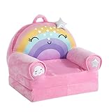 Heritage Kids Rainbow Convertible Flip Lounger Foam