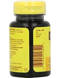 Nature Made Vitamina C 1000 mg Timed Release con Rose Hips, 60 tabletas, 1650, 60, 1, 1