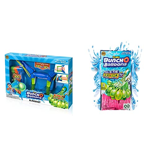 Bunch O Balloons Water Balloons ZURU Slingshot Multicolor, 100