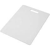 Farberware Plastic Cutting Board, 11-inch by 14-inch, White