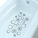 SlipX Solutions Adhesive Oval Safety Treads Add Non-Slip Traction to Tubs, Showers & Other Slippery Spots - Design Your Own Pattern! (21 Count, Reliable Grip, Gray)