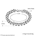 Fashion Brand 925 Sterling Silver Heart Love Chain Bracelet