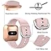 Xilaiw 4 Packs Bands Compatible with Fitbit Versa/Versa2/Versa Lite for Women and Men, Soft Replacement Wristband Waterproof Sport Strap for Fitbit Versa Smart Watch