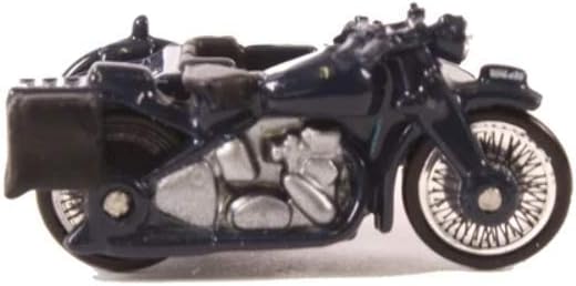 Oxford Diecast 1:76 Motorbike and Sidecar Royal Navy Collectable model 76BSA007, Navy Blue - Image 4
