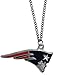 NFL Siskiyou Sports Fan Shop New England Patriots Chain Necklace with Small Charm 22 inch Team Color