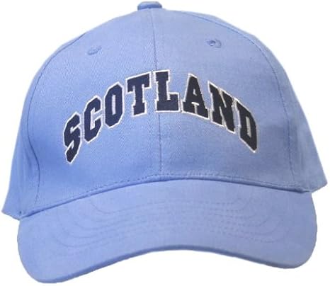 Scotland Mens Block Embroidered Baseball Cap at Amazon Men’s Clothing store