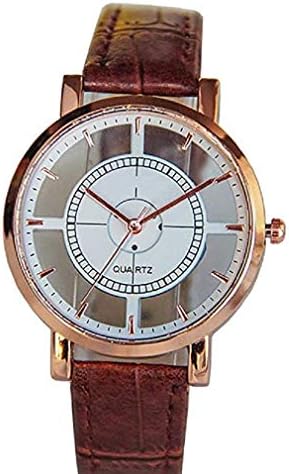 Fashion Clearance Watch! Noopvan Womens Watches Womens Hollow Out Fashion Casual Analog Wrist Quartz Leather Band Watches on Sale (Coffee)