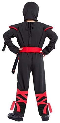 Halloween Costumes for Boys Toddler Ninja Ninjago 3T 4T 4-6 6-8 8-10 10-12 Black